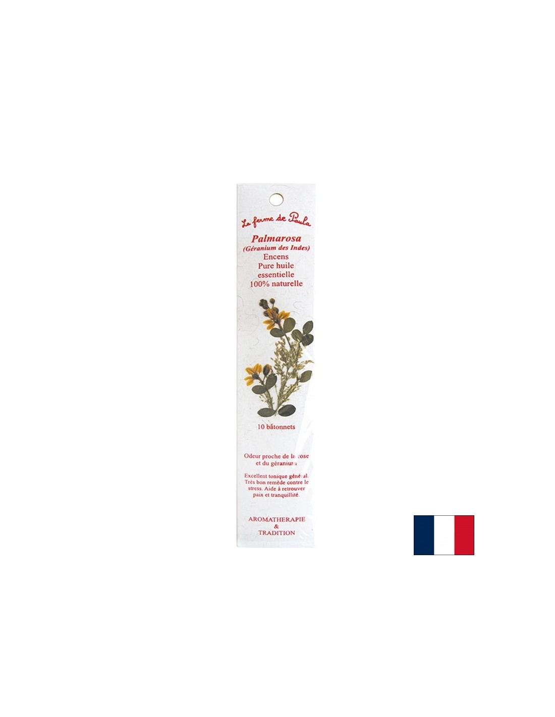 Brennen mit Palmarosa (indischer Geranium) Duft, 10 Stcs.