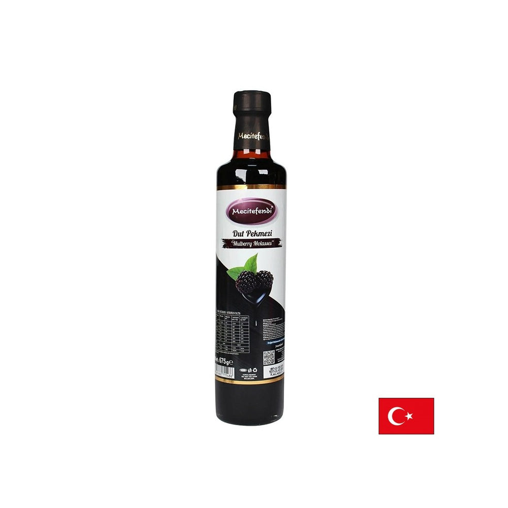 Schwarze Maulbeermelasse - Immunstimulanz und Antioxidans - für den direkten Verzehr oder das Geschmack von Süßigkeiten und Getränken, 675 g