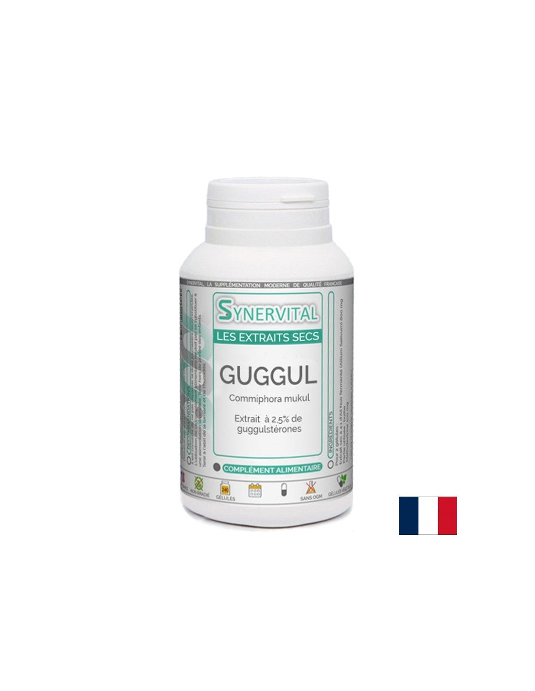 Für hohe Cholesterinspiegel - Guggul (Harzextrakt), 60 Kapseln