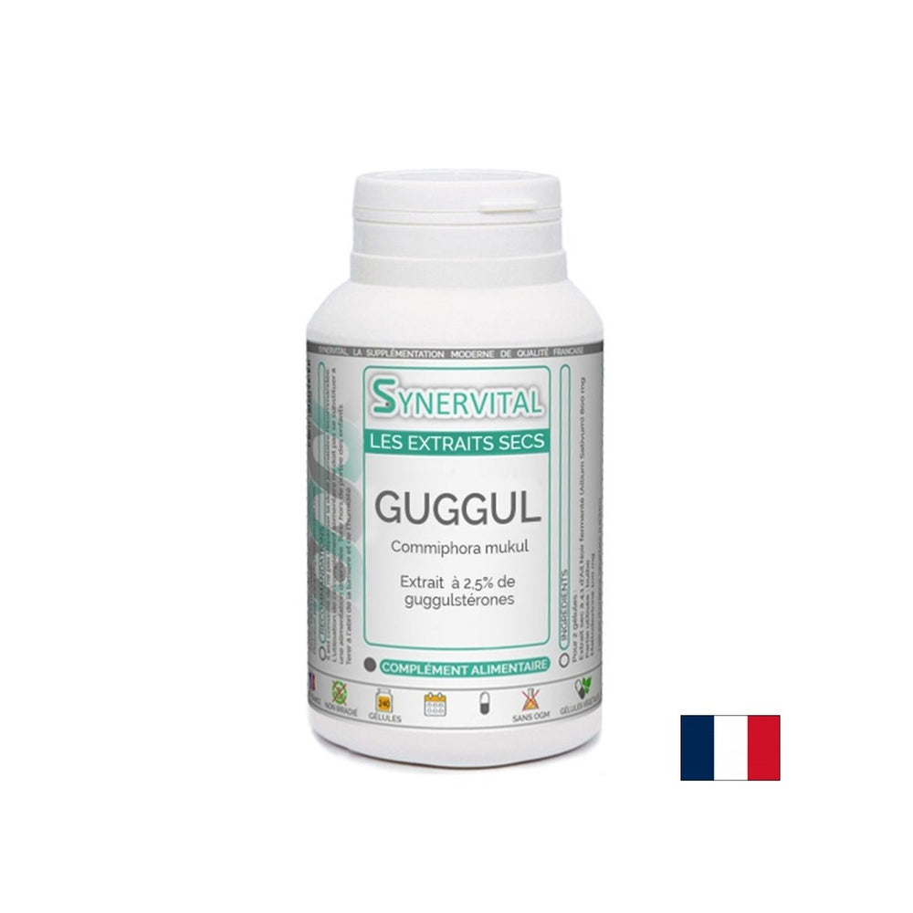 Für hohe Cholesterinspiegel - Guggul (Harzextrakt), 60 Kapseln