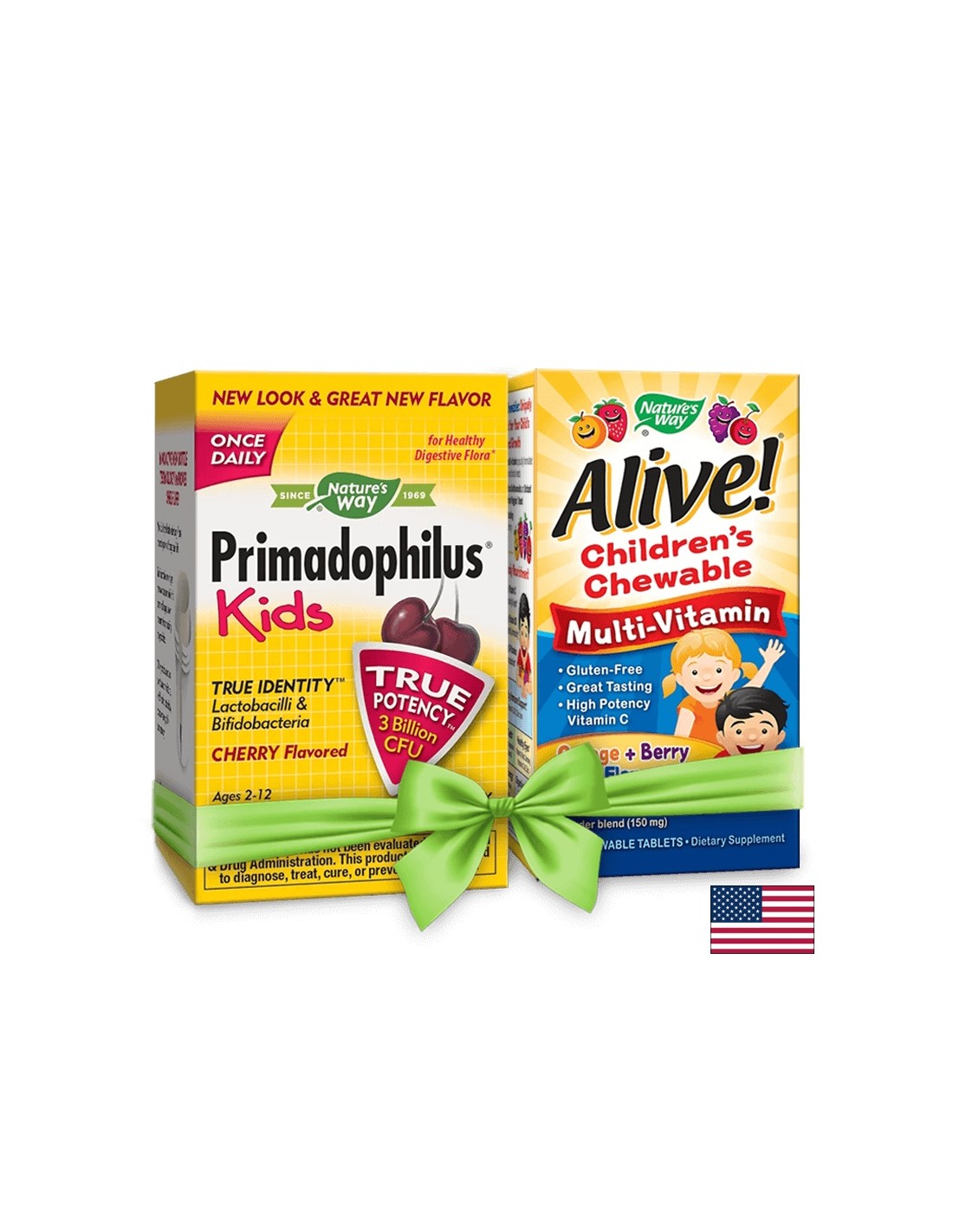 Probiotisches und Multivitamin -Paket für Kinder