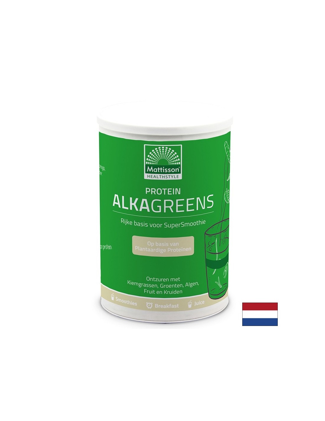 Alkagreens -Protein, 300 g Pulver