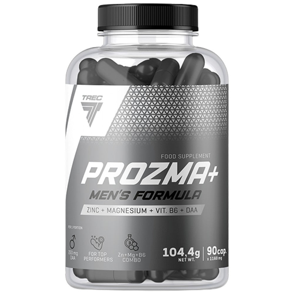 Prozma+ Herrenformel | ZMA + D -Aspartinsäure - 90 Kapseln