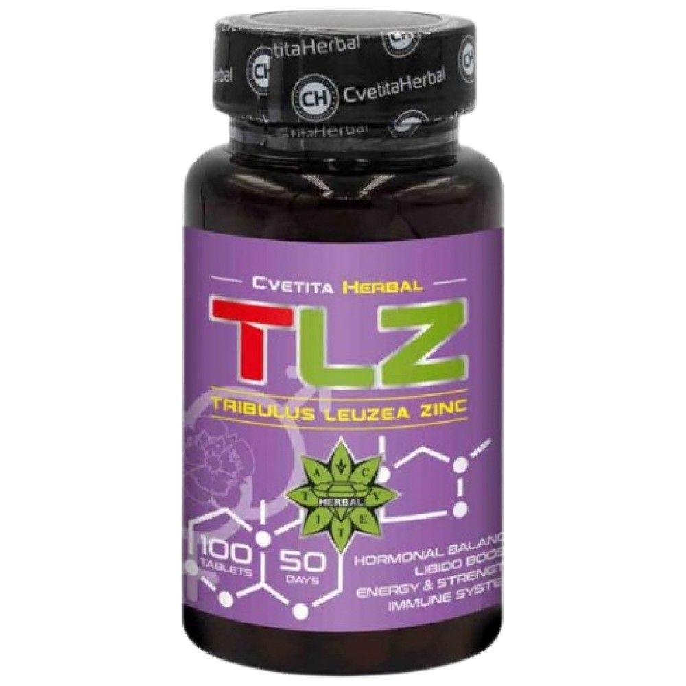Tlz | Tribulus leuzea Zink - 100 Tabletten