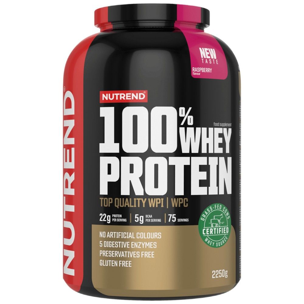 100% Molkeprotein - 2250 Gramm