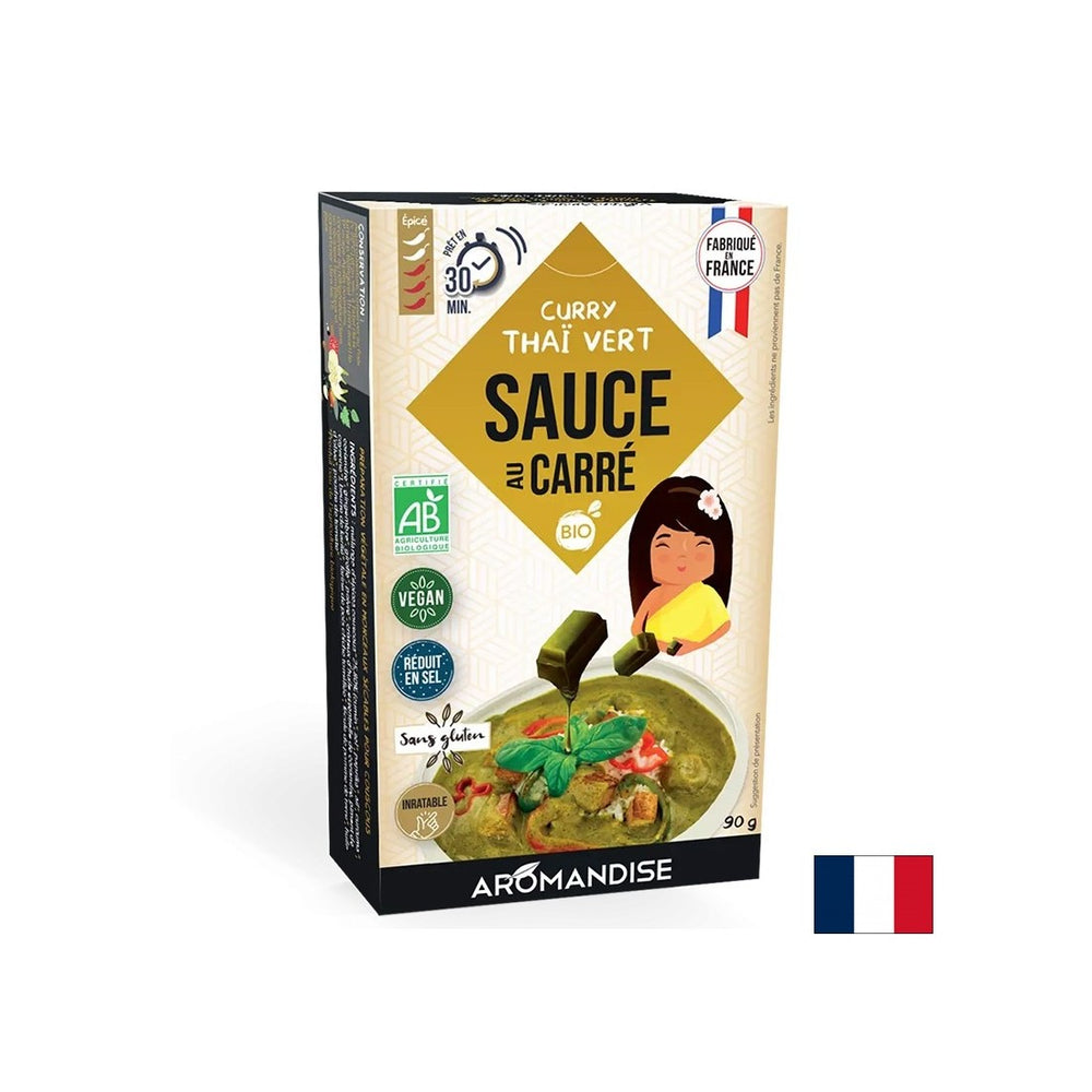 Würzige Bouillonwürfel - Thai Curry -Sauce, 90 g