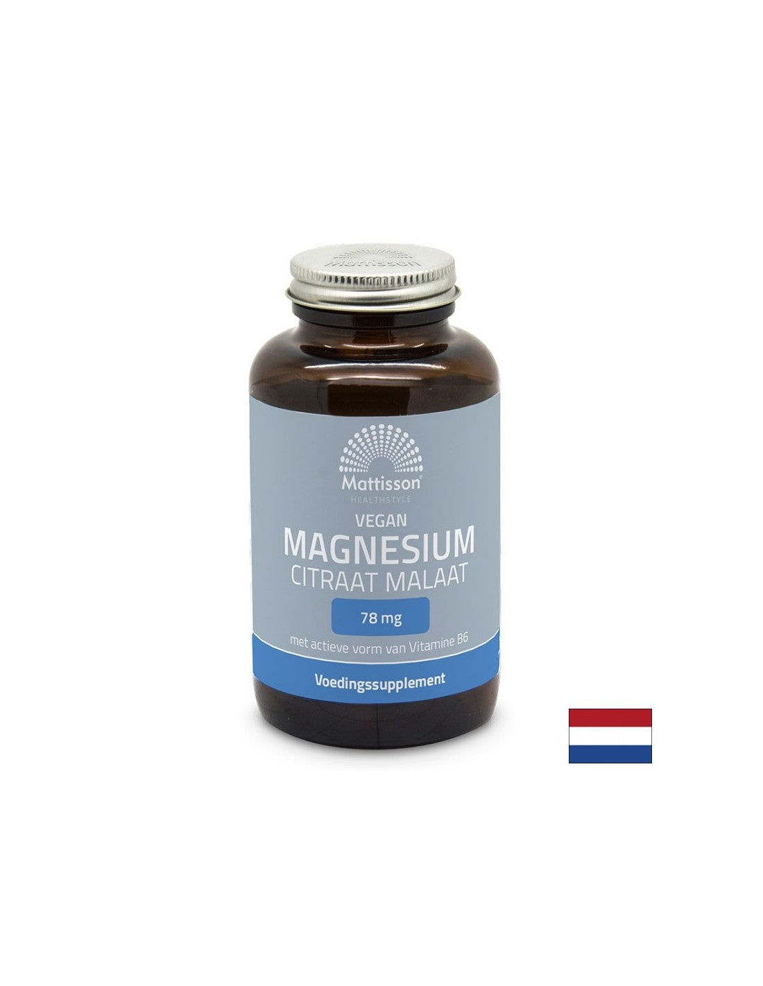 Muskelentspannung und Herzunterstützung - Magnesium (Citrat, Malat), 120 Kapseln <tc>Mattisson Healthstyle</tc>