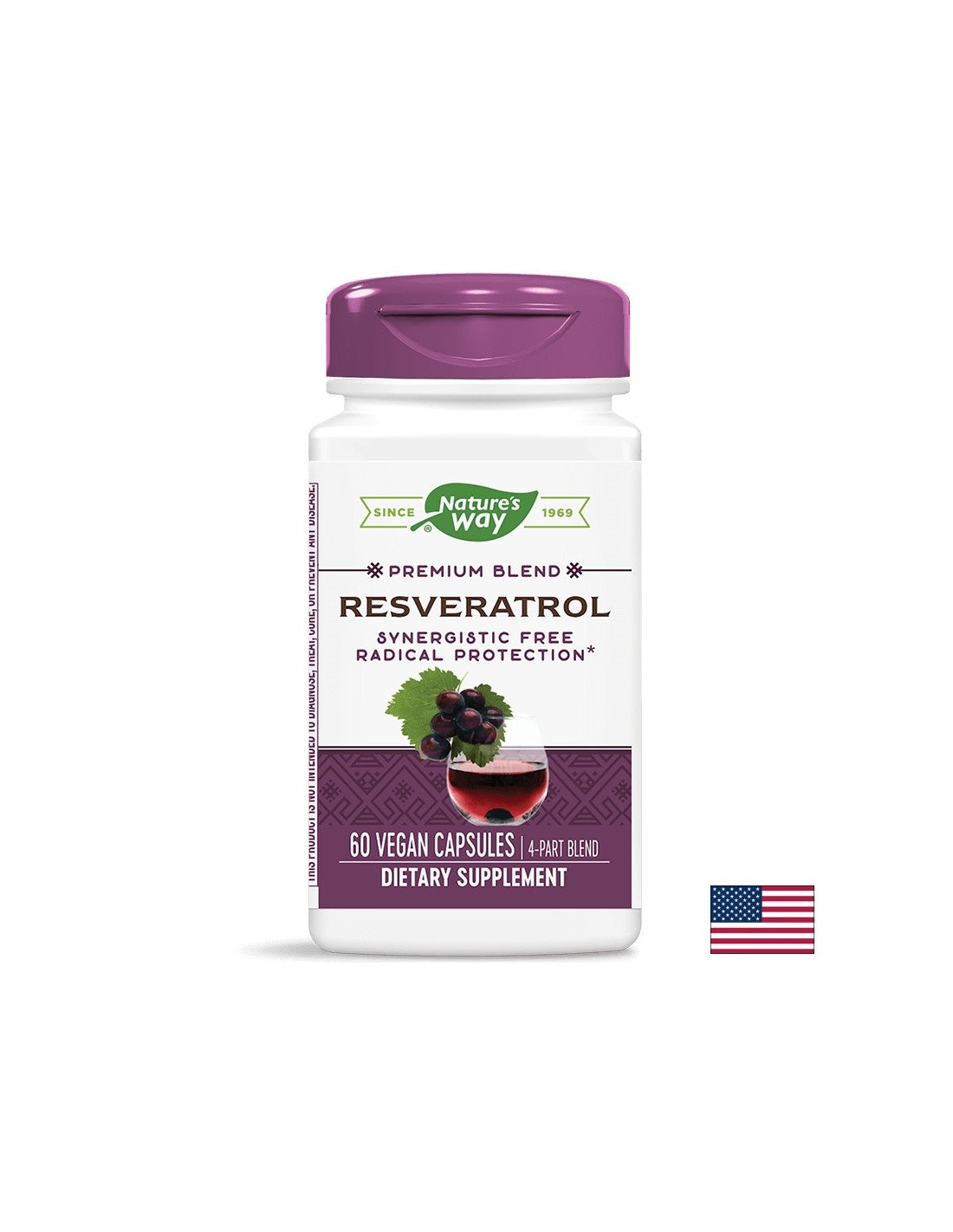 Resveratrol 325 mg - 60 Kapseln