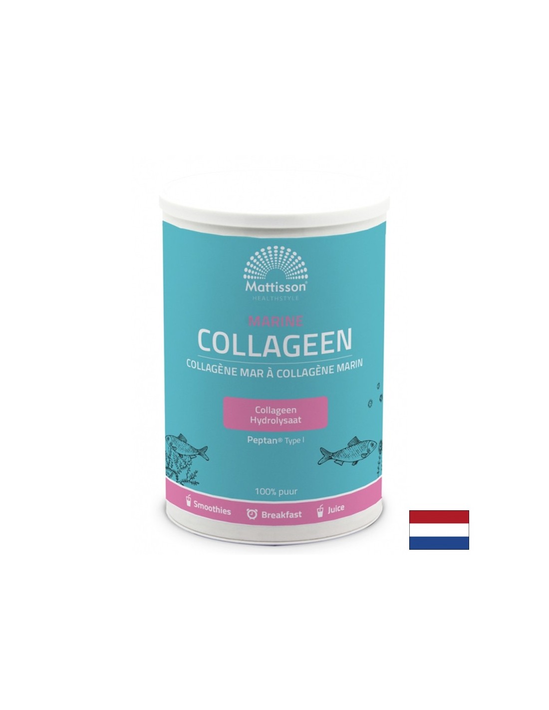 Fischkollagen Typ I - Marine Kollagenpeptan, 300 g Pulver
