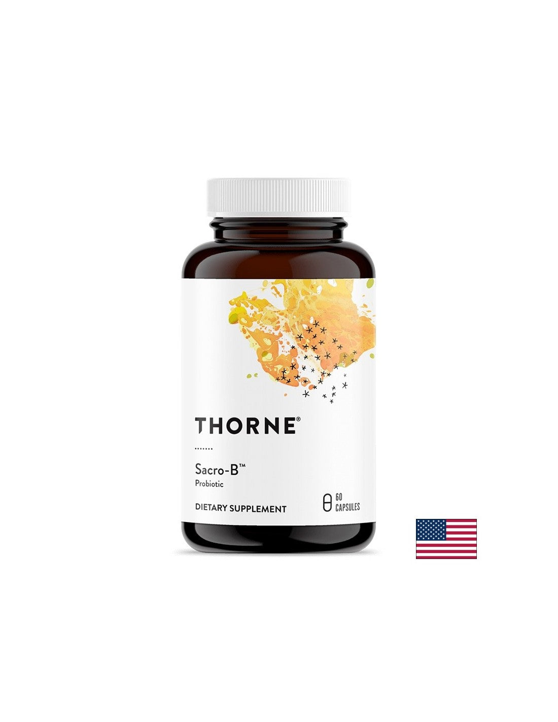 Saccharomyces Bullardi Sacro-B ™ Probiotikum, 5 Milliarden aktive Probiotika x 60 Kapseln