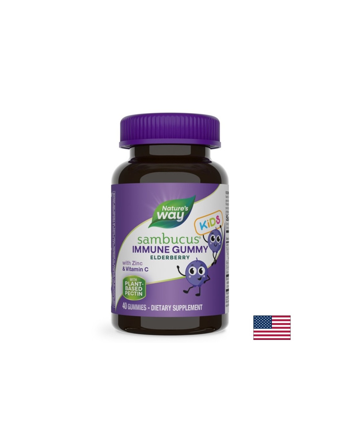 Sambucus für Kinder immun gummius (mit Vitamin C und Zink), 40 Gel Tabletten