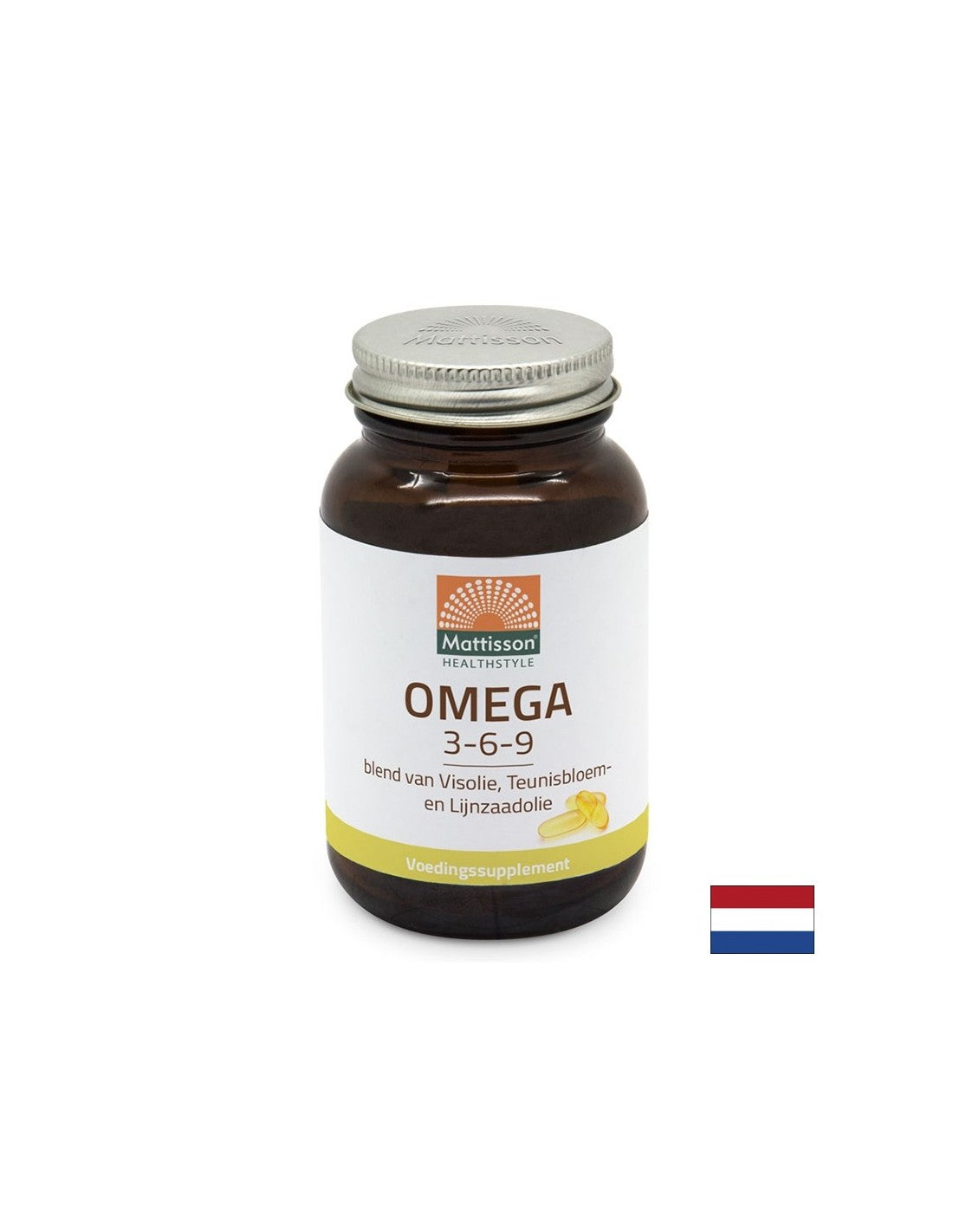 Heart and brain function - Omega-3-6-9, 60 capsules Mattisson Healthstyle - Nutra Best Europe