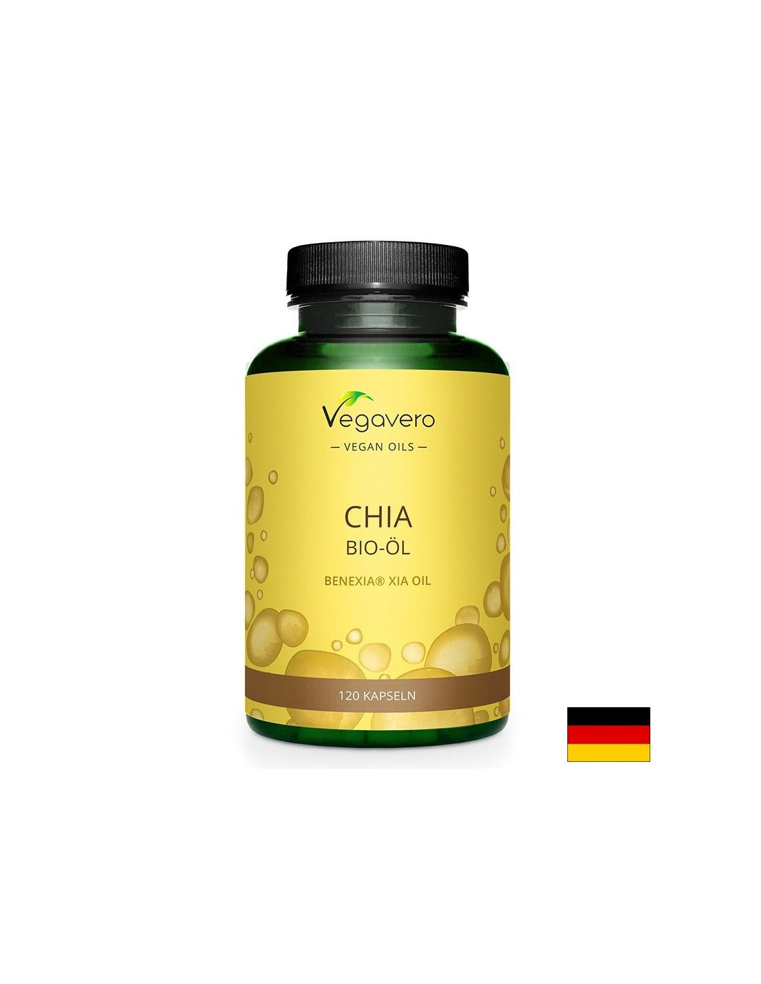 Herz -Kreislauf-, Immun- und Endokrinesystem - Bio Chia -Öl, 120 Kapseln