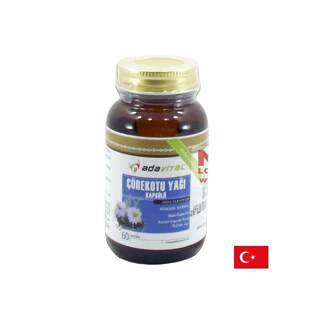 Schwarzes Kreuzkümmelöl - Immun- und Herzgesundheit, 60 Kapseln