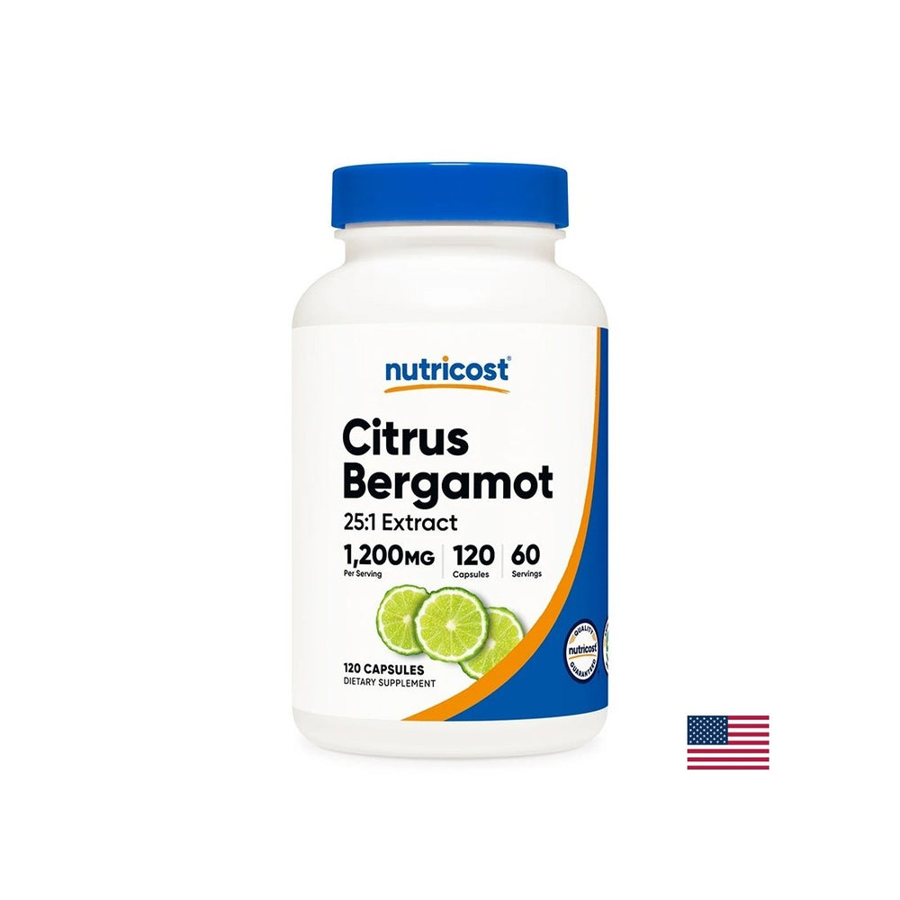 Kardiovaskuläre Gesundheit - Bergamotte (Fruchtextrakt), 600 mg x 120 Kapseln