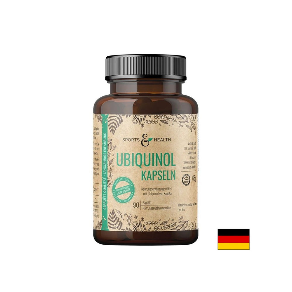 Herzgesundheit und Energie - Ubiquinol QH, 100 mg x 90 Kapseln