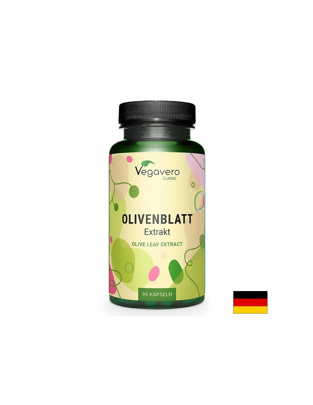 Herzgesundheit und Immunschutz - Olive (Blattextrakt), 500 mg x 90 Kapseln