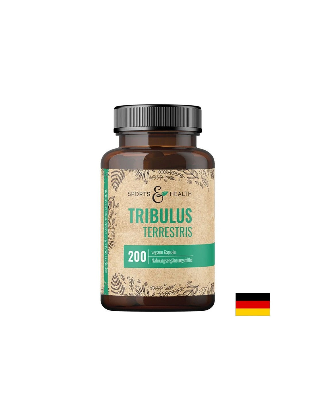 Sexuelle Gesundheit - Tribulus Terrestris (ätherisches Öl), 530 mg x 200 Kapseln