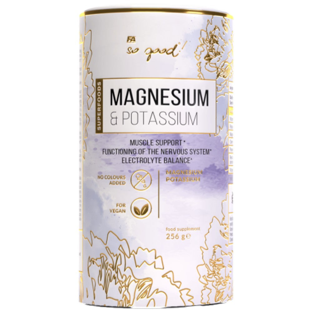 Magnesium & Kalium mit Stevia | So gut! Serie - 256 Gramm