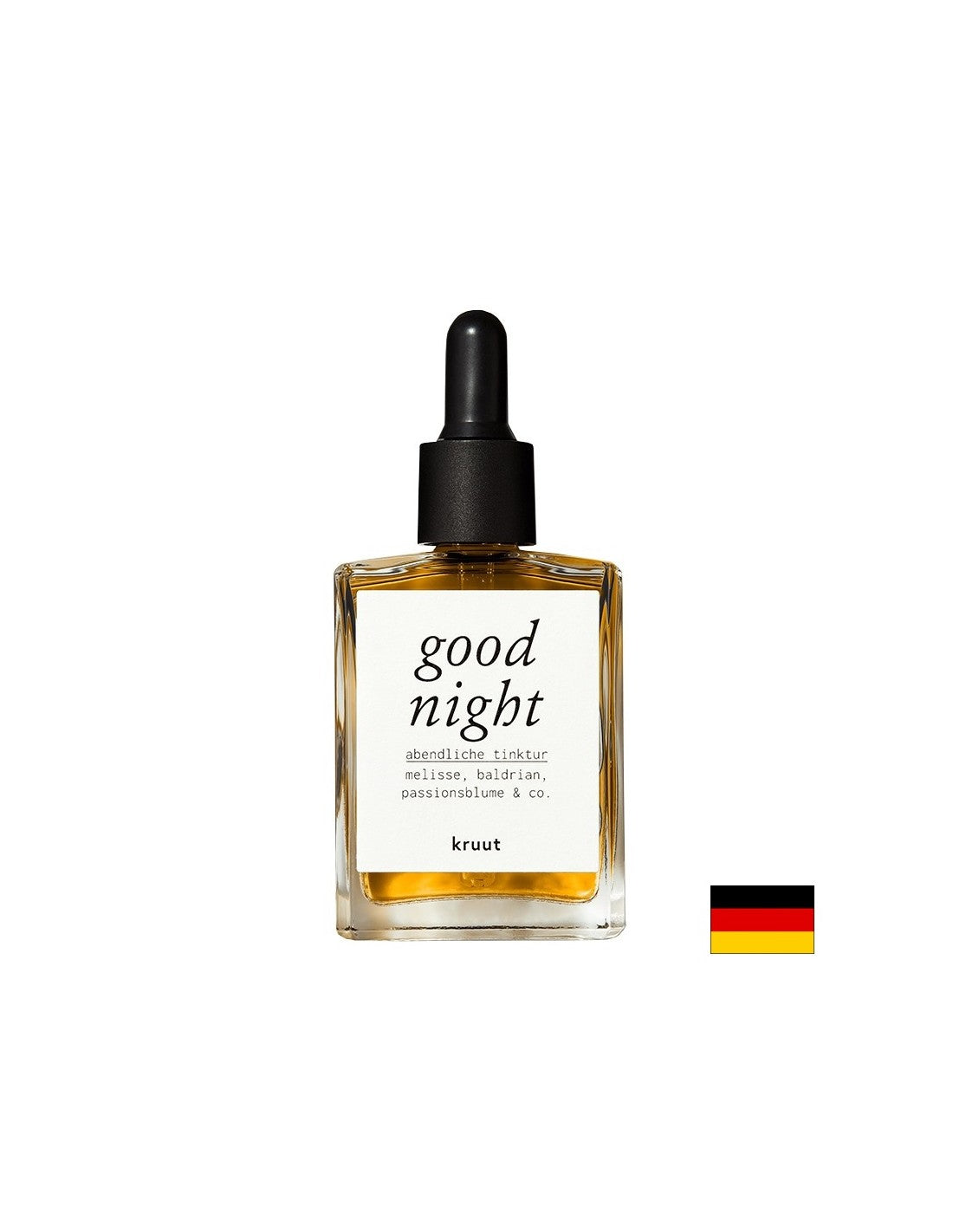 Friedlicher Schlaf (Tinktur mit Zitronenbalsam, Balerian, Passionsblume, Mohn und Hawthorn), 30 ml