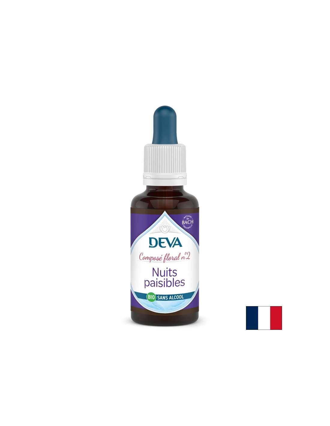 Friedliche Nächte, Blumenessenzen, Bachblüten Tropfen Nr. 2 (alkoholfrei), 30 ml