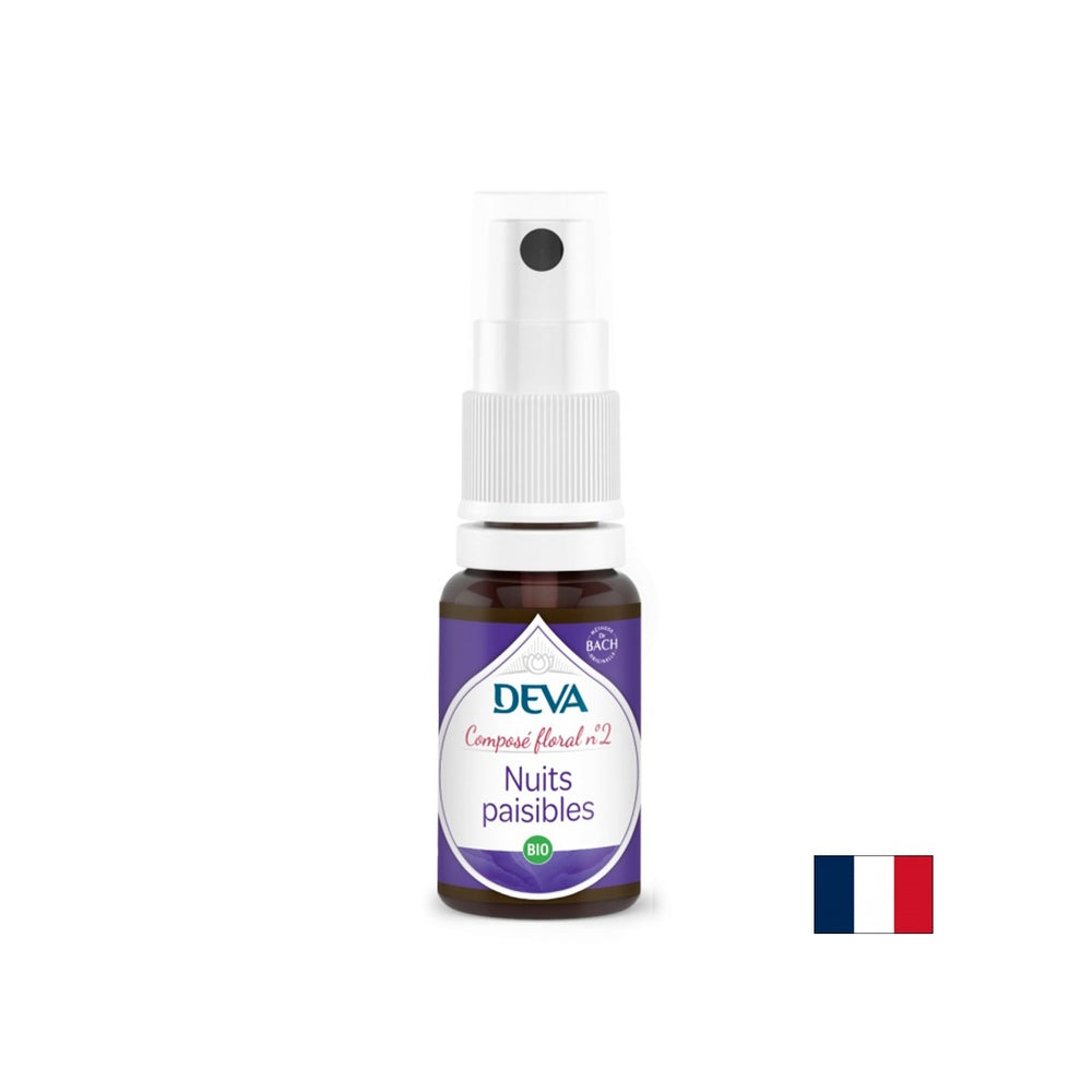 Friedliche Nächte, Bach -Blütenessenzen Nr. 2, Spray 15 ml