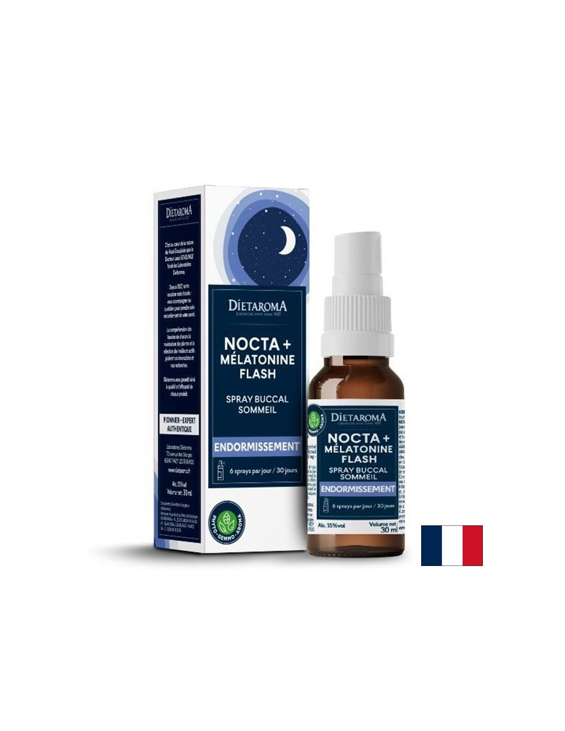 Schlafspray (mit Linden, Mohn und Melatonin), 30 ml
