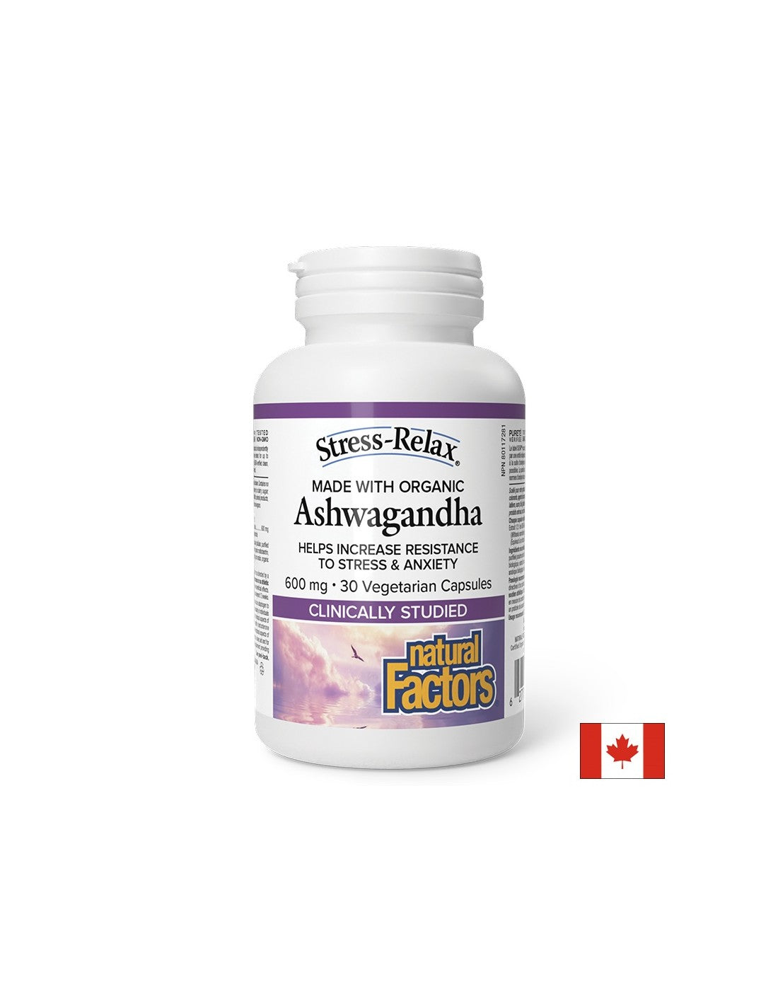 Ashwagandha Stress-Relax 600 mg | mit KSM -66 - 30 Kapseln