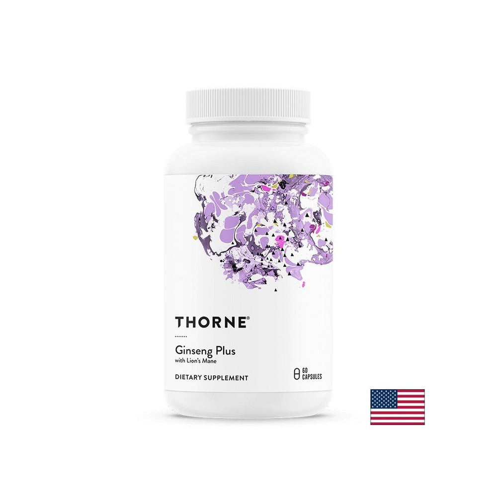 Stress und gute Laune - koreanische Ginseng + Löwenmähne und Pirin (Mursal Tea), 60 Kapseln