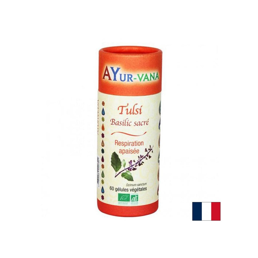 Stress und gute Laune - Tulsi (Heilige Basilikum), 60 Kapseln