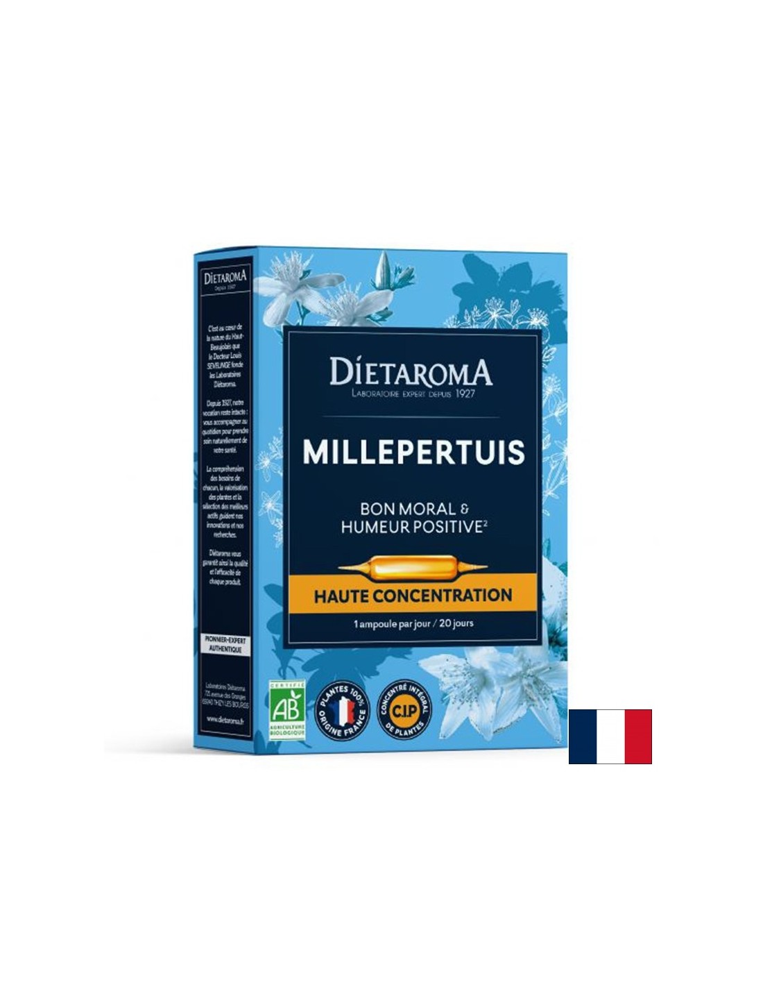 Stress und gute Laune - St. Johns Würze, 20 Ampullen zum Trinken