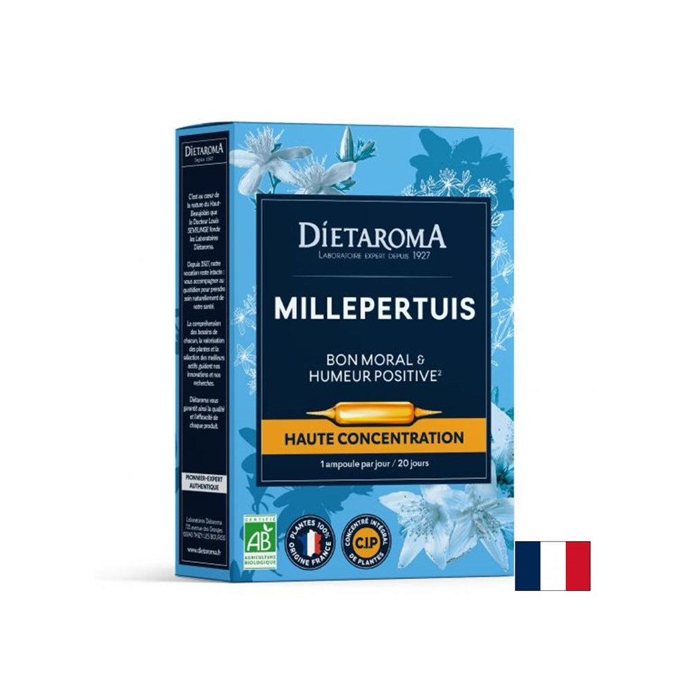 Stress und gute Laune - St. Johns Würze, 20 Ampullen zum Trinken