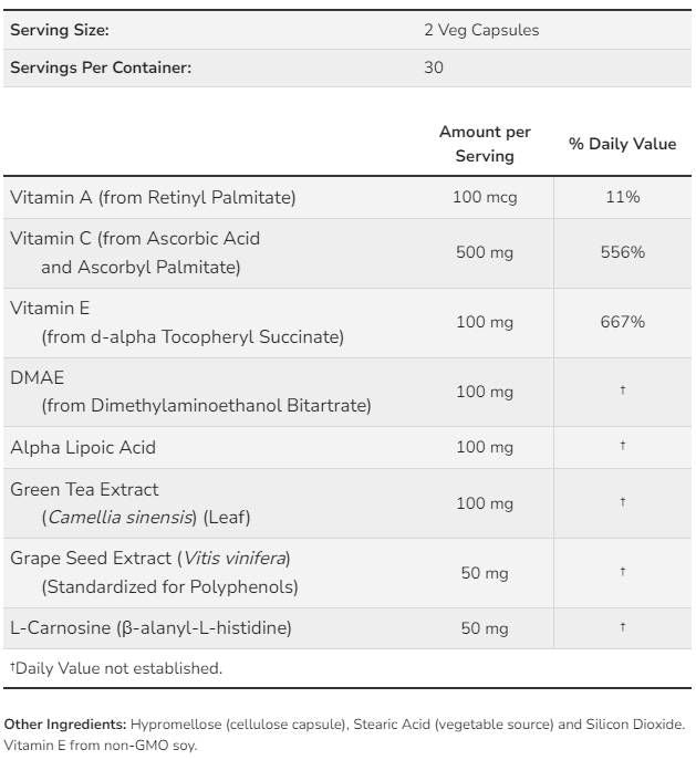 Wrinkle Rescue ™ - 60 Kapseln