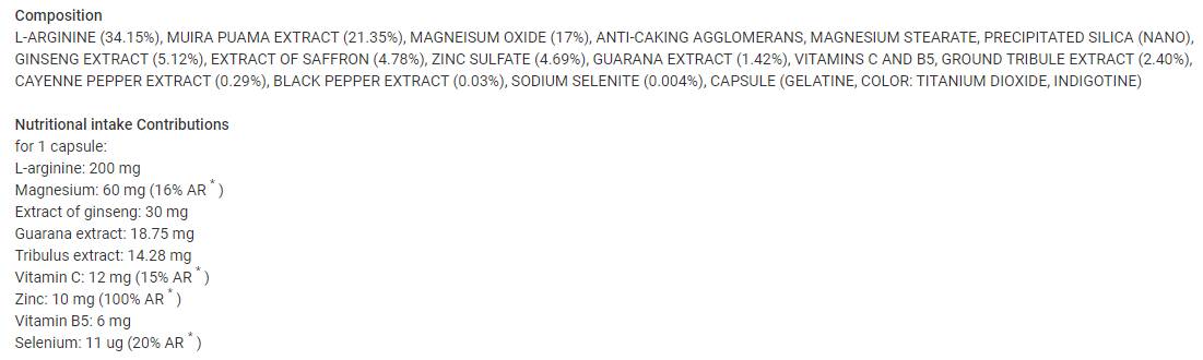 Chronoerect Caps | Sexuelle Leistung - 16 Kapseln