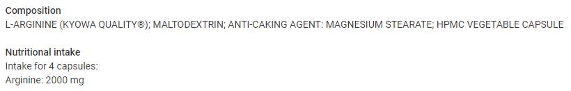 Arginin Kyowa® 2000 mg - 120 Kapseln