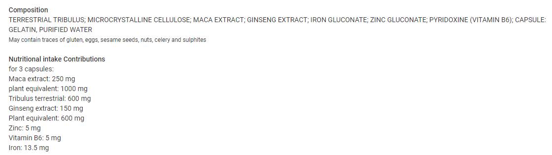 Eisen | Testo Booster - 90 Kapseln