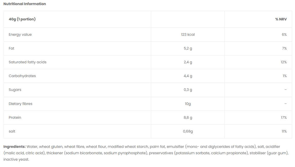Protein Wraps | Low Carb Tortillas - 240 grams - Nutra Best Europe