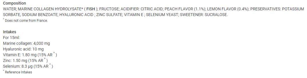 Reines Kollagen+ Flüssigkeit | Fischkollagen - 500 ml