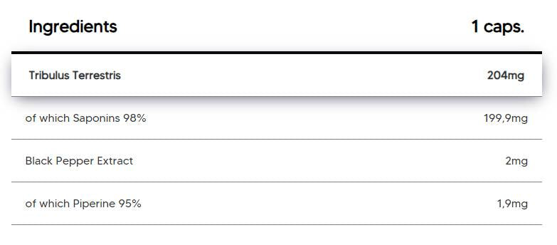 Tribulus terrestris 204 mg | mit 98% Saponinen - 120 Kapseln