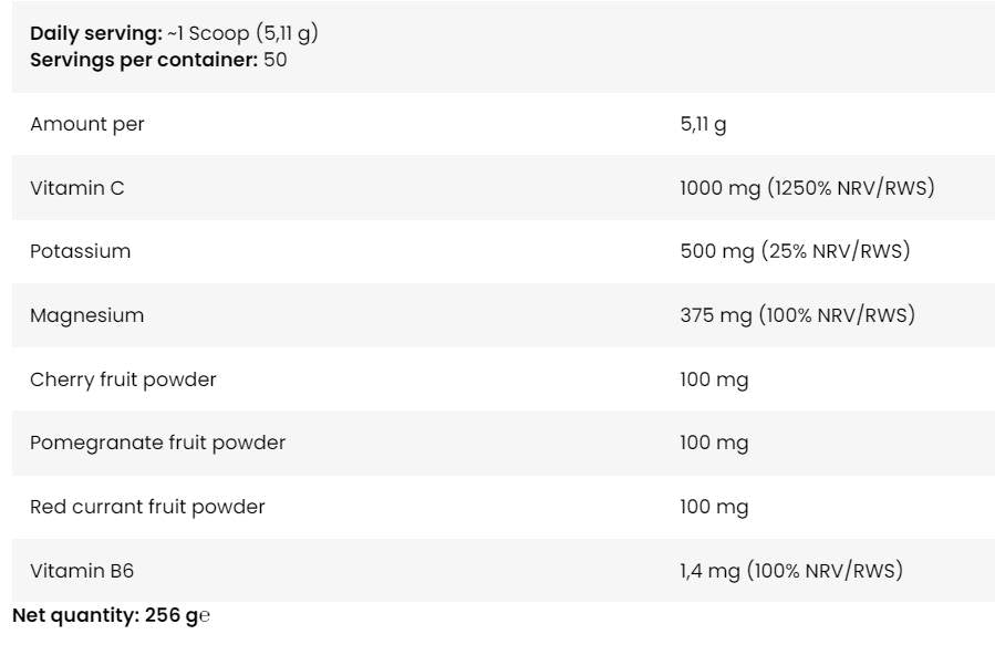 Magnesium & Kalium mit Stevia | So gut! Serie - 256 Gramm
