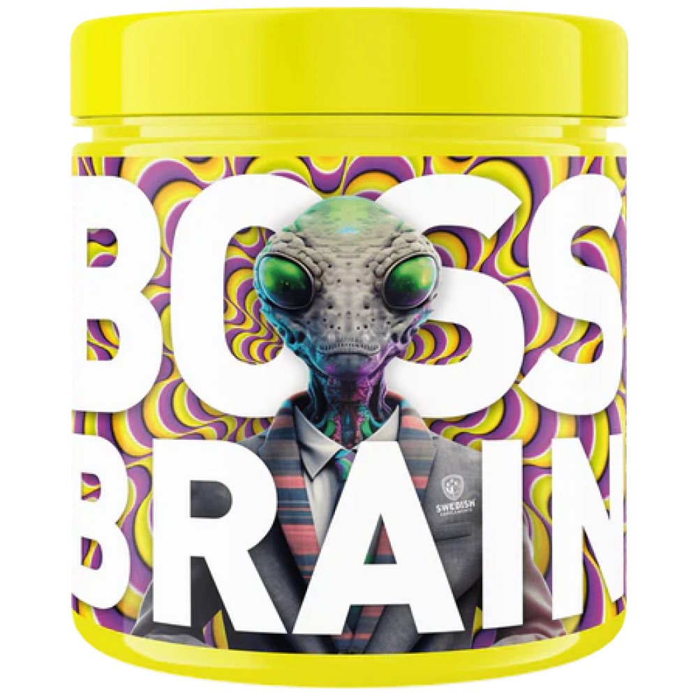 Boss Brain | Nootrop mit Bacopa, Rhodiola & Lion's Mane - 225 Gramm