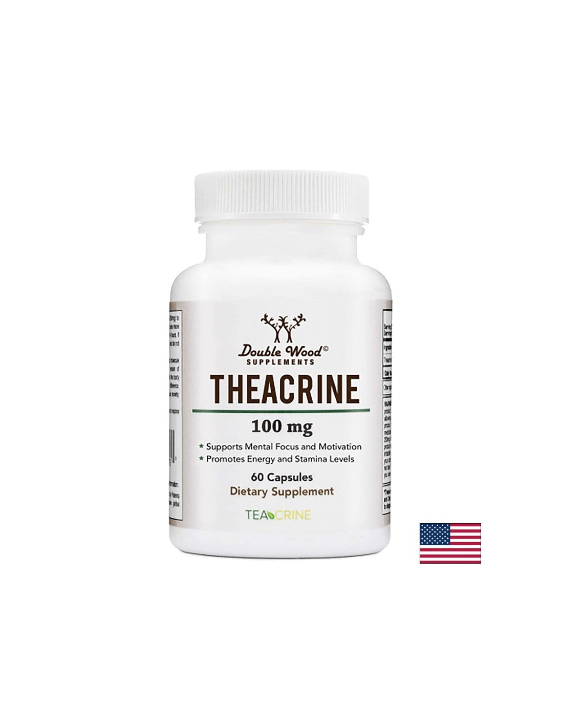 Theacrine, 60 capsules Double Wood - Nutra Best Europe