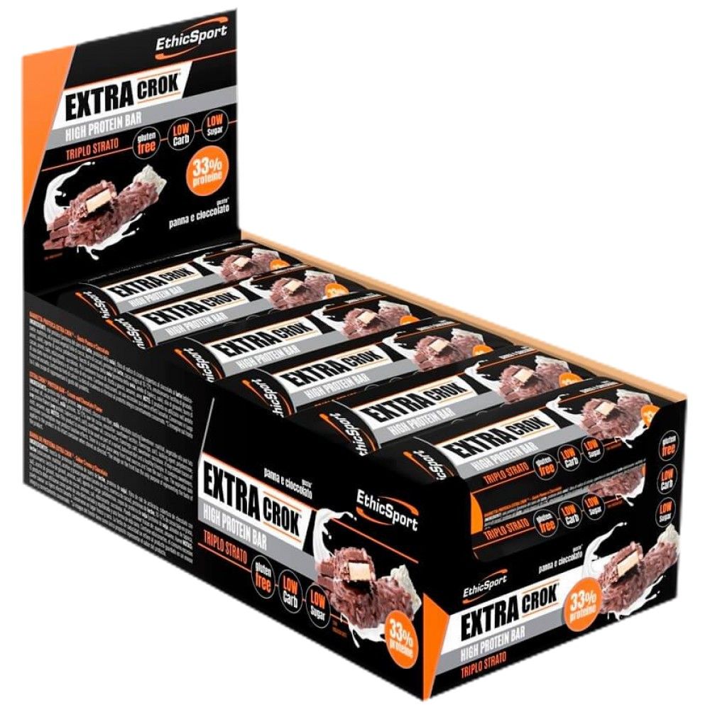 Extra Crok High Protein Bar - 18 x 50 Gramm