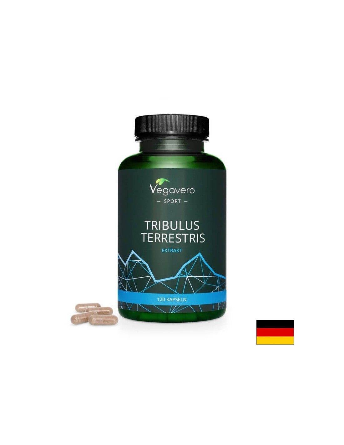 Tribulus Terrestris/ Tribulus Terrestris (Granny's teeth), 120 capsules, 100% Vegan Vegavero - Nutra Best Europe