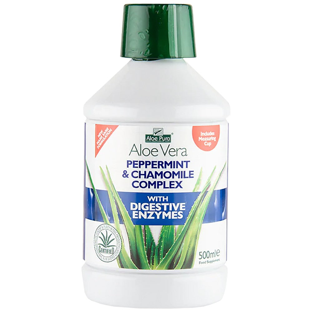 Aloe Vera -Saft mit Verdauungsenzymen 500 ml