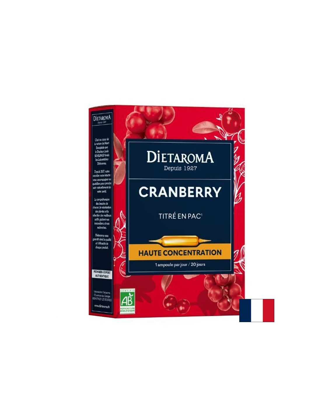 Uringesundheit - Cranberry, 20 Trinkampullen