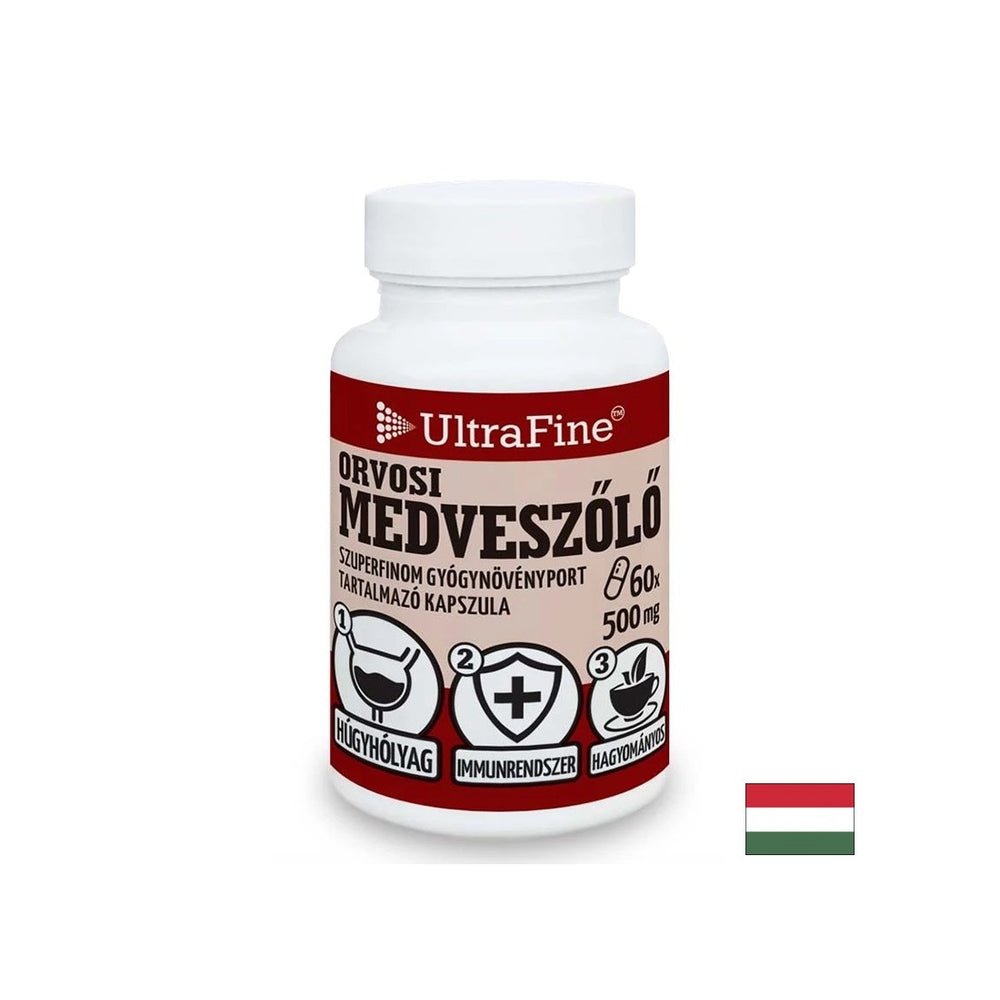 Uringesundheit - Bearberry (Blatt), 500 mg x 60 Kapseln