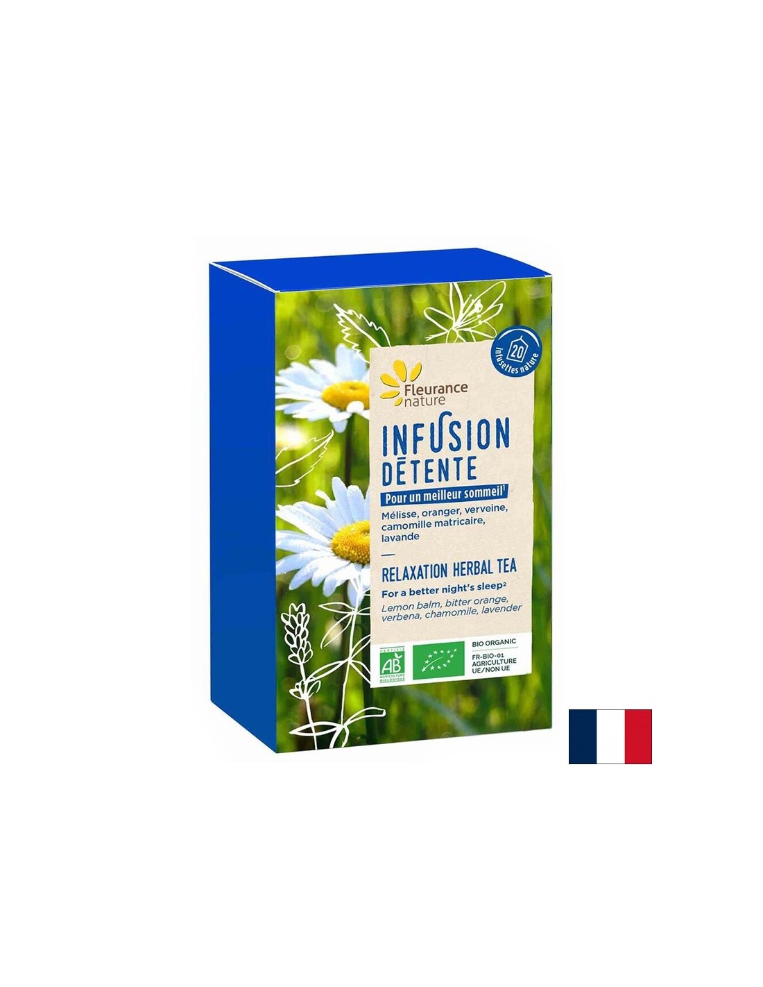 Beruhigen Tee für das Nervensystem, die Biografie, 20 Filtertaschen