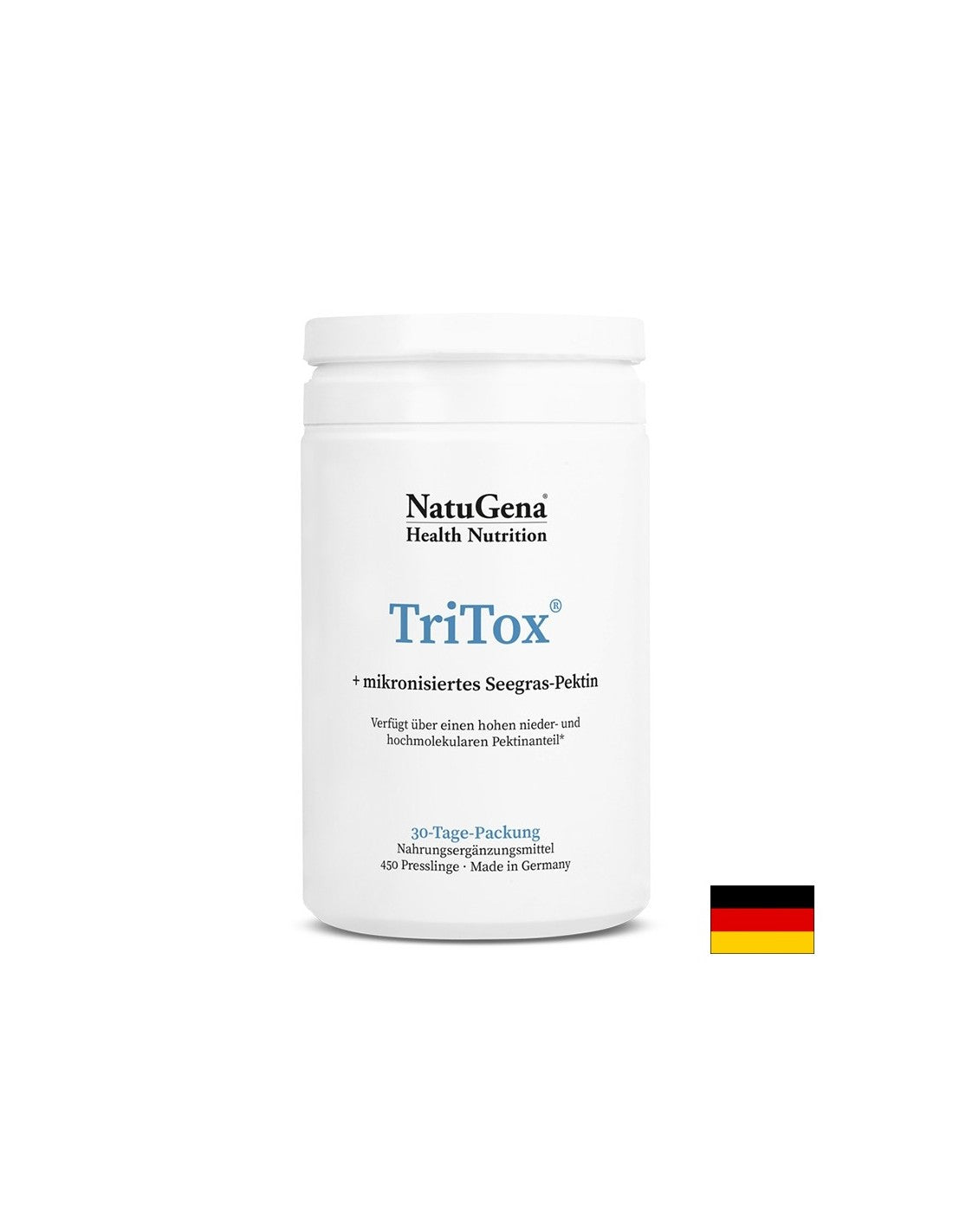 Um Immunität und normales Körpergewicht zu unterstützen - Tritox® (Komplex von Chlorella und Seetangpektin), 450 Tabletten