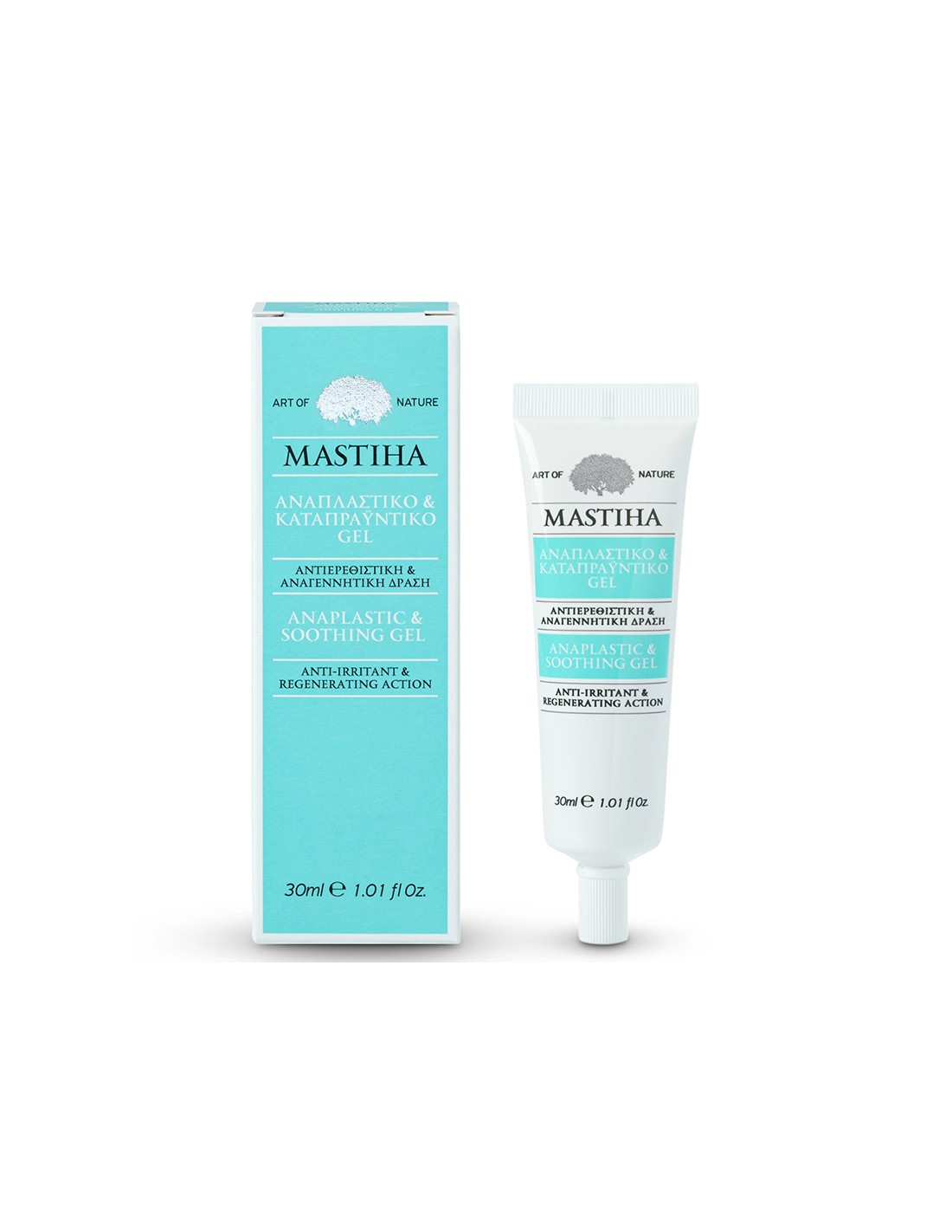 Възстановяващ и успокояващ гел с Мастиха за суха и раздразнена кожа, 30 ml Mastiha - Feel You